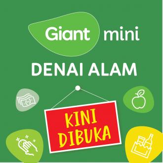 Giant Mini Denai Alam Opening Promotion (12 January 2022 - 18 January 2022)