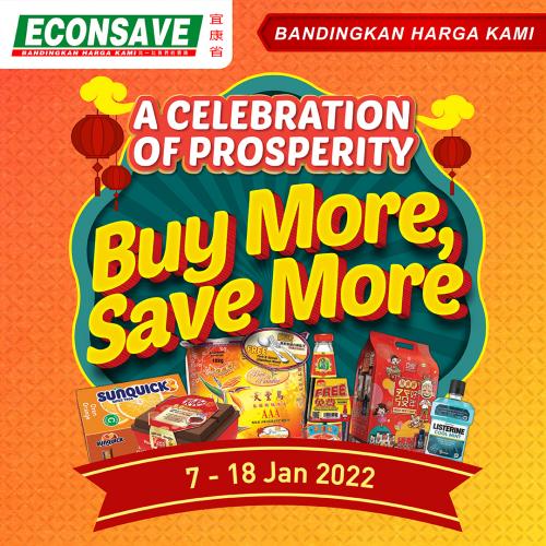 Econsave CNY Buy More Save More Promotion (7 January 2022 - 18 January 2022)
