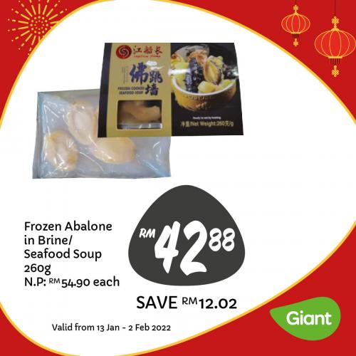 Giant CNY Fresh & Frozen Items Promotion (13 January 2022 - 2 February 2022)