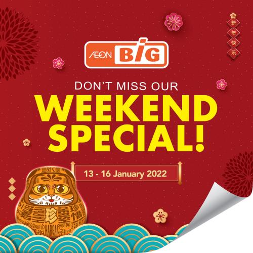 AEON BiG Weekend Promotion (13 January 2022 - 16 January 2022)