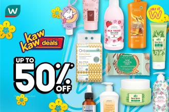 Watsons Brand Products Sale Up To 50% OFF (13 January 2022 - 18 January 2022)