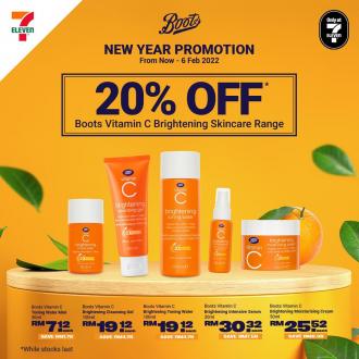 7 Eleven Boots New Year Promotion (valid until 6 February 2022)