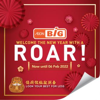 AEON BiG Chinese New Year Fashion Promotion (valid until 6 February 2022)