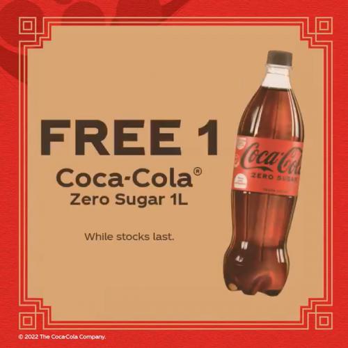 99 Speedmart FREE Coca-Cola Zero Sugar Promotion