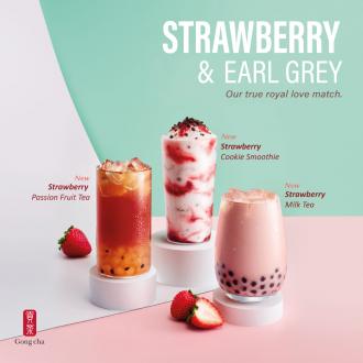 Gong Cha Strawberry And Earl Grey