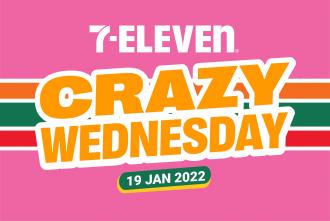 7 Eleven Crazy Wednesday Promotion (19 January 2022)