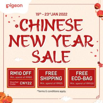 Pigeon Chinese New Year Sale Promotion (19 January 2022 - 23 January 2022)