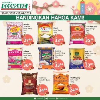Econsave Rice Promotion (20 January 2022 - 23 January 2022)