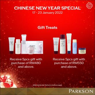 Parkson Elite 1 Utama Shiseido CNY Roadshow Promotion (17 January 2022 - 23 January 2022)