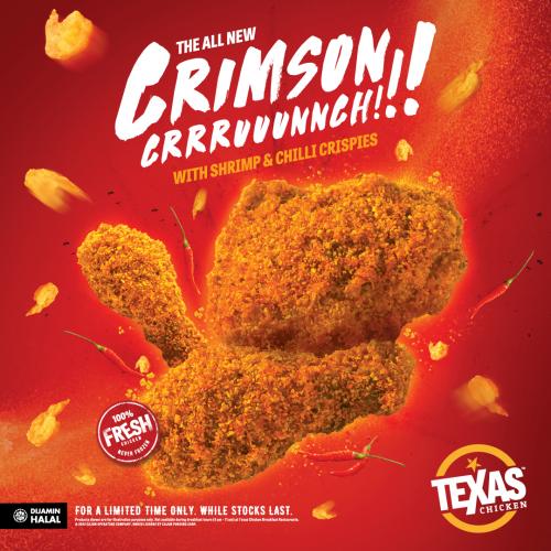 Texas Chicken Crimson Crrruuunnch Chicken