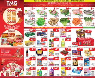 TMG Mart Chinese New Year Weekend Promotion (21 January 2022 - 23 January 2022)