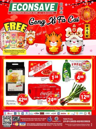 Econsave Chinese New Year Promotion Catalogue (21 January 2022 - 2 February 2022)