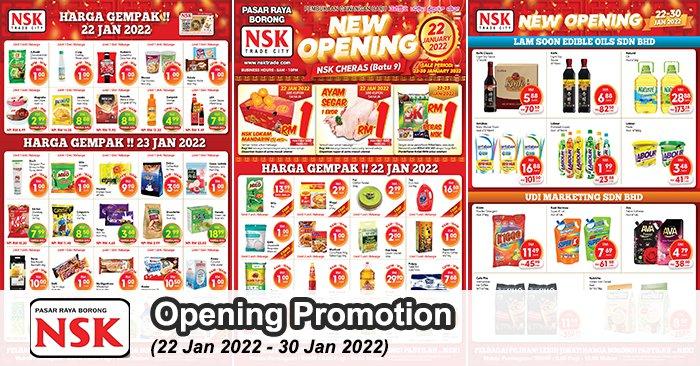 NSK Cheras Batu 9 Opening Promotion (22 Jan 2022 - 30 Jan 2022)