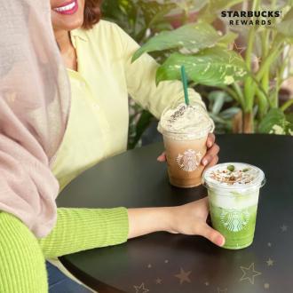 Starbucks Rewards Earn 50 Bonus Stars Promotion  (22 Jan 2022)