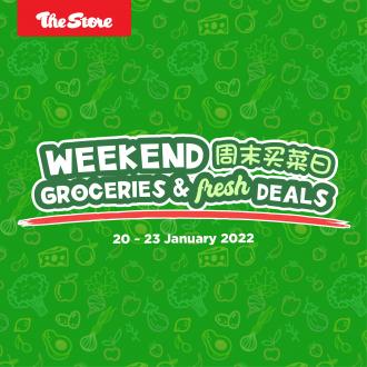 The Store Weekend Groceries & Fresh Deals Promotion (20 January 2022 - 23 January 2022)