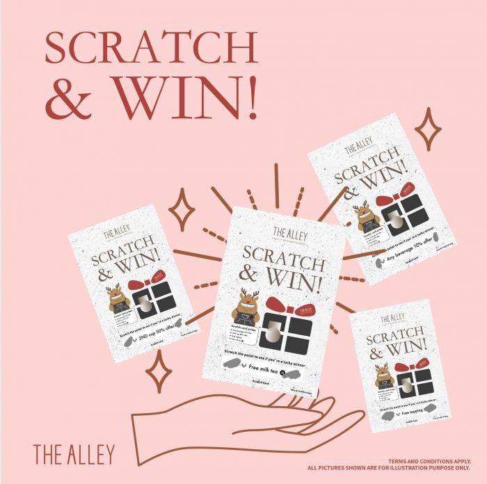 The Alley Scratch & Win Promotion (20 January 2022 - 22 January 2022)