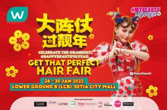Watsons Setia City Mall CNY Fair Promotion (24 January 2022 - 30 January 2022)