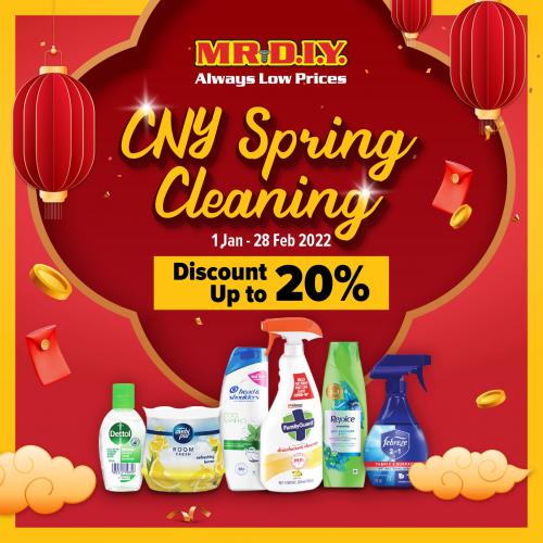 MR DIY CNY Spring Cleaning Promotion (1 January 2022 - 28 February 2022)