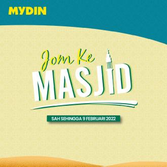 MYDIN Jom Ke Masjid Promotion (valid until 9 February 2022)