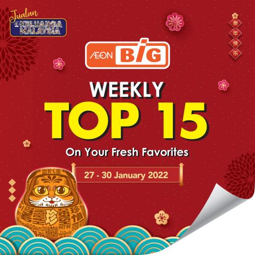 AEON BiG Fresh Produce Weekly Top 15 Promotion (27 January 2022 - 30 January 2022)