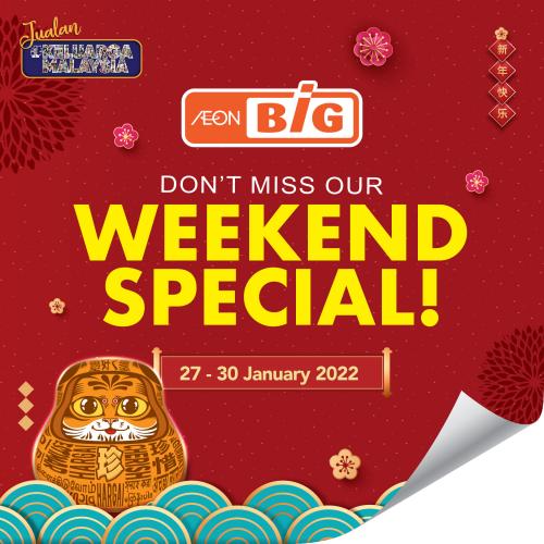 AEON BiG Weekend Promotion (27 January 2022 - 30 January 2022)