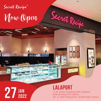 Secret Recipe Lalaport Bukit Bintang Opening Promotion 50% OFF Slice Cake (27 January 2022 - 2 February 2022)