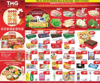 TMG Mart Chinese New Year Weekend Promotion (28 January 2022 - 30 January 2022)