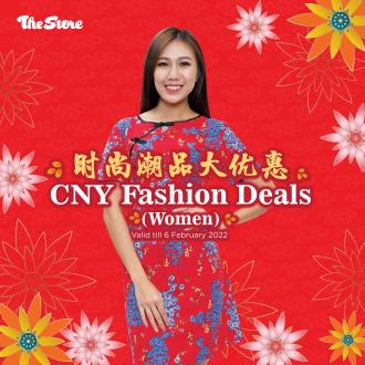 The Store CNY Women Fashion Deals Promotion (valid until 6 February 2022)