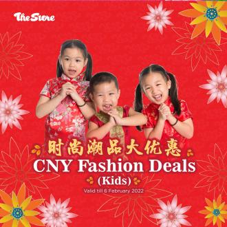 The Store CNY Kids Fashion Deals Promotion (valid until 6 February 2022)