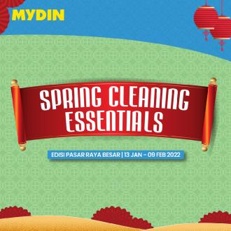 MYDIN CNY Spring Cleaning Essentials Promotion (valid until 9 February 2022)