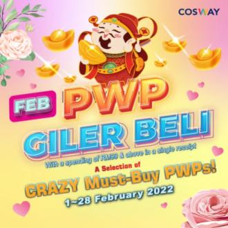 Cosway February PWP Giler Beli Promotion (1 Feb 2022 - 28 Feb 2022)