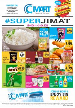 C-MART Super Jimat Promotion Catalogue (16 June 2018 - 30 June 2018)