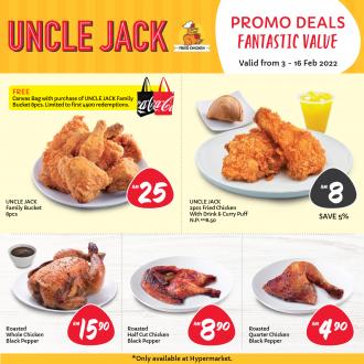 Giant Uncle Jack Promotion (3 February 2022 - 16 February 2022)