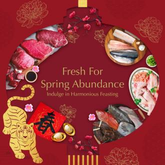 Cold Storage Chinese New Year Fresh Items Promotion (3 February 2022 - 9 February 2022)
