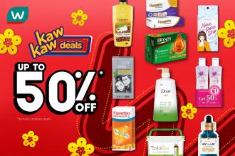 Watsons Kaw Kaw Deals Sale Up To 50% OFF (3 February 2022 - 7 February 2022)