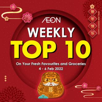 AEON Weekly Top 10 Promotion (4 February 2022 - 6 February 2022)