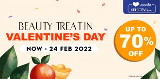 SaSa Lazada Beauty Treat In Valentine's Day Sale Up To 70% OFF (valid until 24 February 2022)