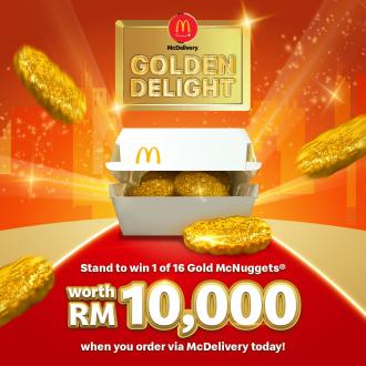 McDonald's McDelivery Golden Delight Campaign Win Gold (8 Feb 2022 - 28 Feb 2022)