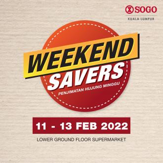 SOGO Kuala Lumpur Supermarket Weekend Savers Promotion (11 February 2022 - 13 February 2022)