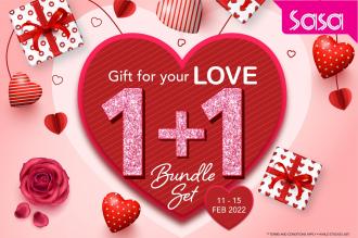 Sasa Valentine's 1+1 Bundle Set Promotion (11 February 2022 - 15 February 2022)