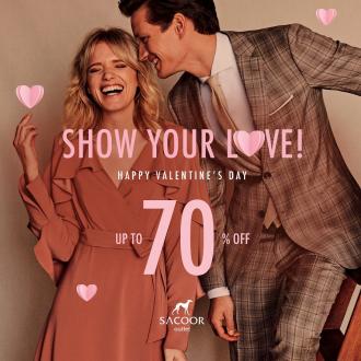 Sacoor Outlet Valentine's Day Sale Up To 70% OFF at Johor Premium Outlets (11 February 2022 - 14 February 2022)