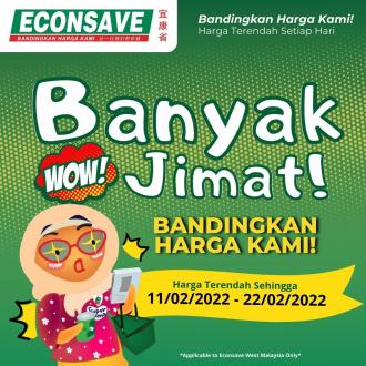 Econsave Banyak Jimat Promotion (valid until 22 February 2022)