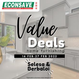 Econsave Home Furnishing Value Deals Promotion (16 February 2022 - 27 February 2022)