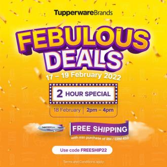 Tupperware Brands Online Febulous Deals Promotion (17 Feb 2022 - 19 Feb 2022)