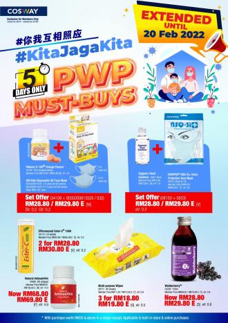 Cosway PWP Must-Buys Promotion (valid until 20 Feb 2022)