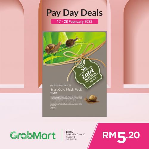SaSa GrabMart Pay Day Deals Promotion (17 February 2022 - 28 February 2022)