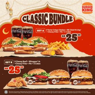 Burger King Classic Bundle @ RM25 Promotion