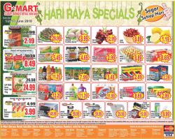 G-Mart Hari Raya Specials Promotion (14 June 2018 - 17 June 2018)