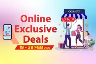 Cosway Online Exclusive Deals Promotion (19 February 2022 - 28 February 2022)