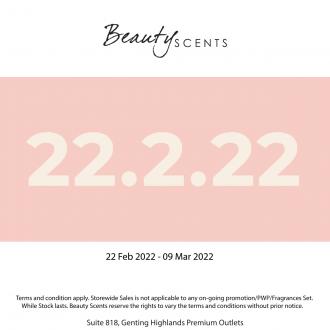 Beauty Scents Special Sale at Genting Highlands Premium Outlets (22 February 2022 - 9 March 2022)